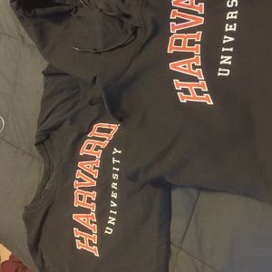 T-shirt and hoodie